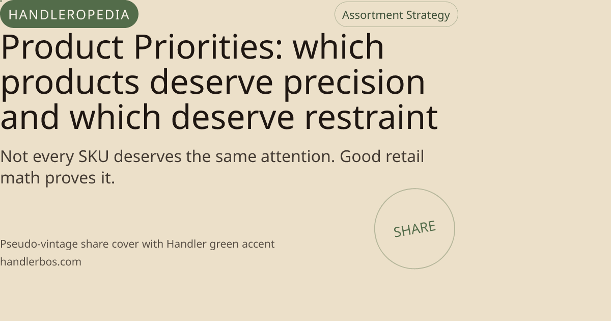 ABC/XYZ analysis for retail assortment decisions | Handleropedia ...